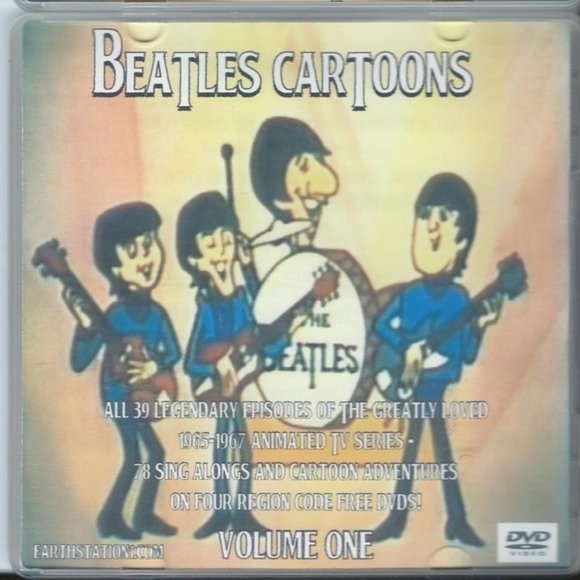 The Beatles TV Series Cartoons Show 4 DVD Set